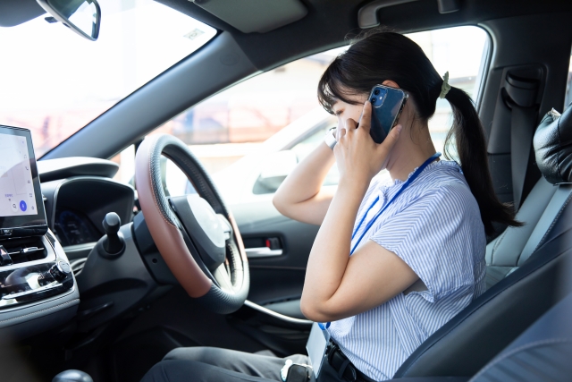 車移動を利用した郊外密会