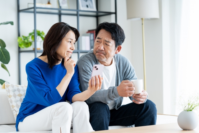 長年継続していた熟年不倫