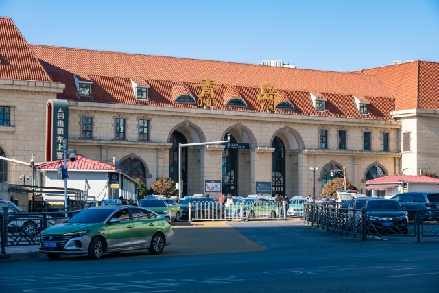 青島での調査対応